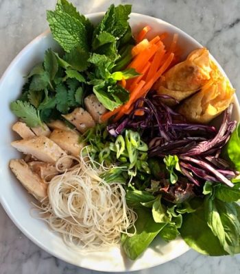 poulet salade vietnamienne