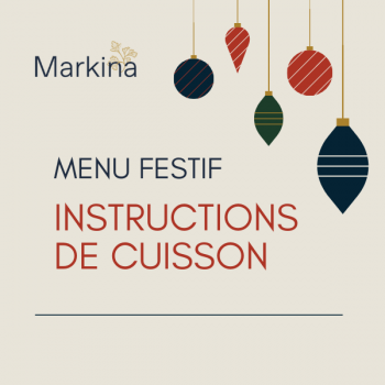 INSTRUCTIONS DE CUISSON